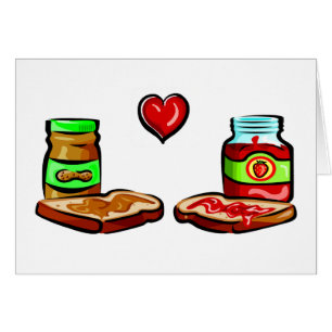 Le beurre d'arachide aime la gelée