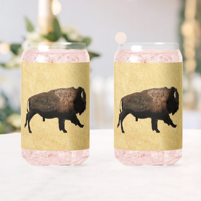Le Bison De Galage Sur Papier Ancien (Insitu (Mariage))