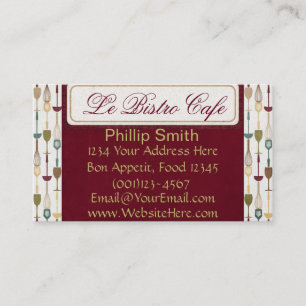 Le Bistro Café Carte de visite