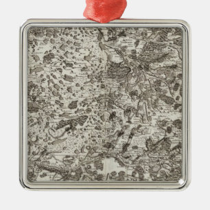 Le Blanc, Chateauroux, Montmorillon Metal Ornament