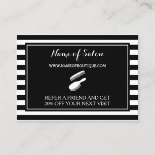 Le blanc noir à la mode barre le bon de référence