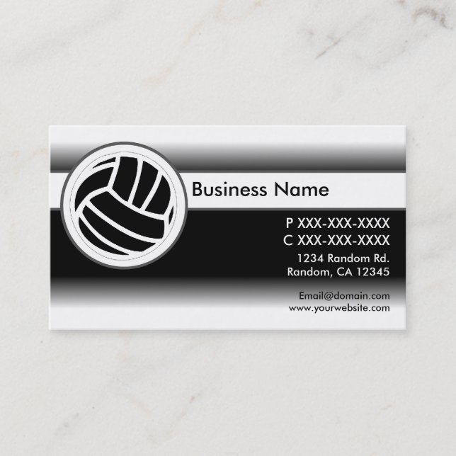 Le blanc noir se fanent des cartes de visite de (Devant)