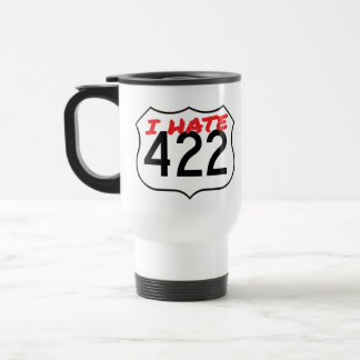 Le blanc original je déteste la tasse de 422