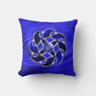 Le bleu comme Coussin de mer