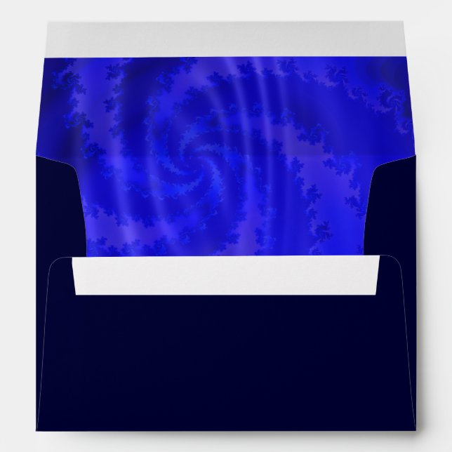 Le bleu comme enveloppe de la mer (Dos (Bas))