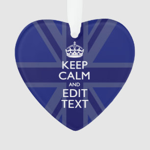 Le Bleu de minuit, gardez votre texte Union Jack