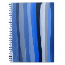 Le bleu ombrage le carnet