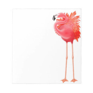 Le bloc-notes flamant rose des Caraïbes