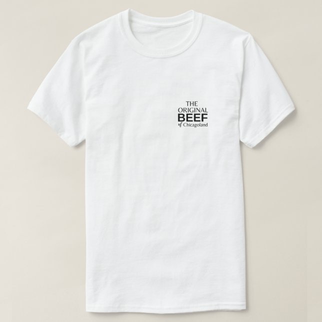 Le Boeuf Original De Chicagoland T-shirt Tee (Design devant)