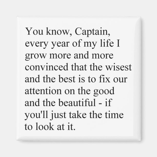 Le bon et le bel aimant (Devant)