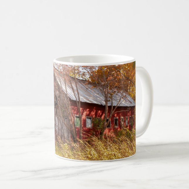 Le bon vieux temps de l'agriculture Café Mug (Devant droit)