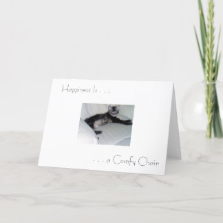 "Le Bonheur, C'Est. . . " Carte de voeux