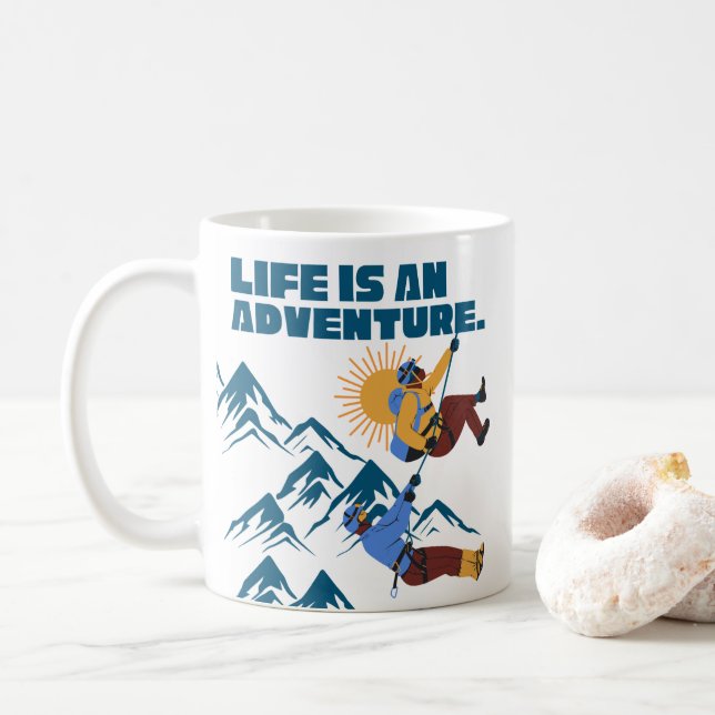 Le bonheur dans une Mug (Avec donut)