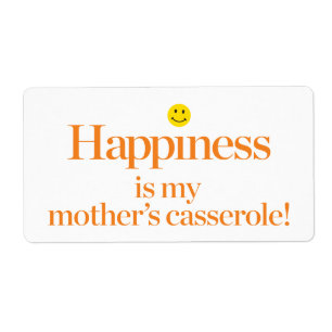 Le bonheur est la Casserole de ma mère