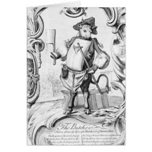 Le boucher, édité 1746