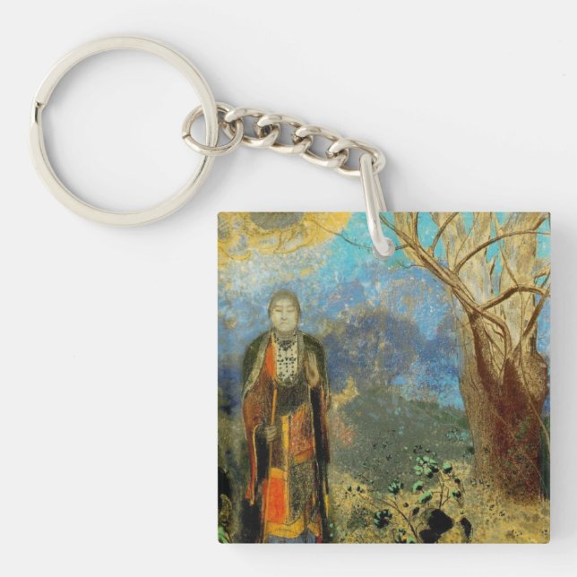 Le Bouddha (The Buddha) Keychain (Front)