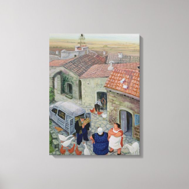 Le Boulanger Canvas Print (Front)