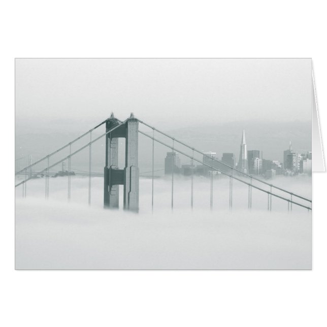 Le brouillard envahit la baie de San Francisco 2 (Devant horizontal)