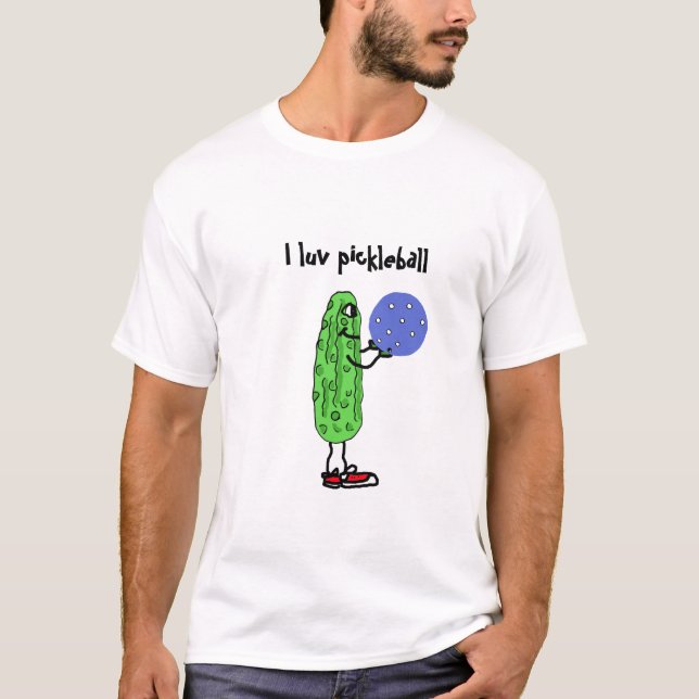 Le BT T-shirt d'I Luv Pickleball (Devant)