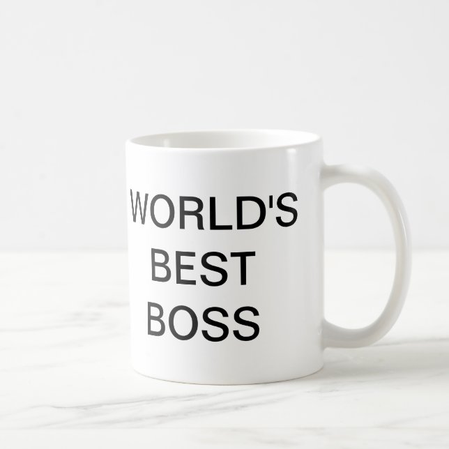 le bureau - Meilleur chef Mug du monde (Droite)