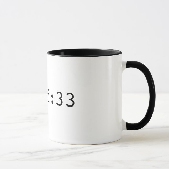 Le c0 : FF : Tasse 33 (Droite)