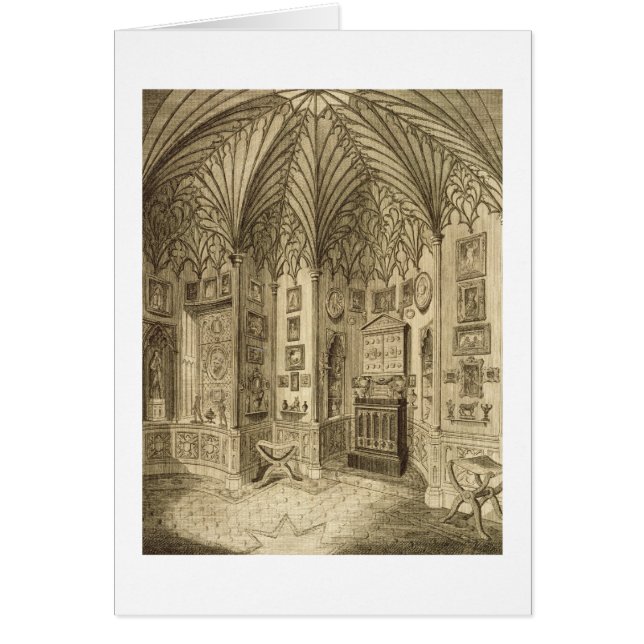 Le Cabinet, gravé par T. Morris, de 'Descript (Devant)