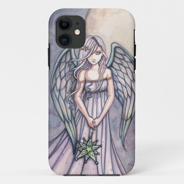 Le cadeau Angel Imaginaire Art iPhone 5 Coque (Dos)