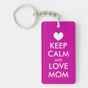 Le cadeau   du jour de mère gardent le porte - clé