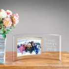 Le cadre photo en verre le plus merveilleux