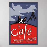 Le Cafe de Petit Chien, Paris (nuit)