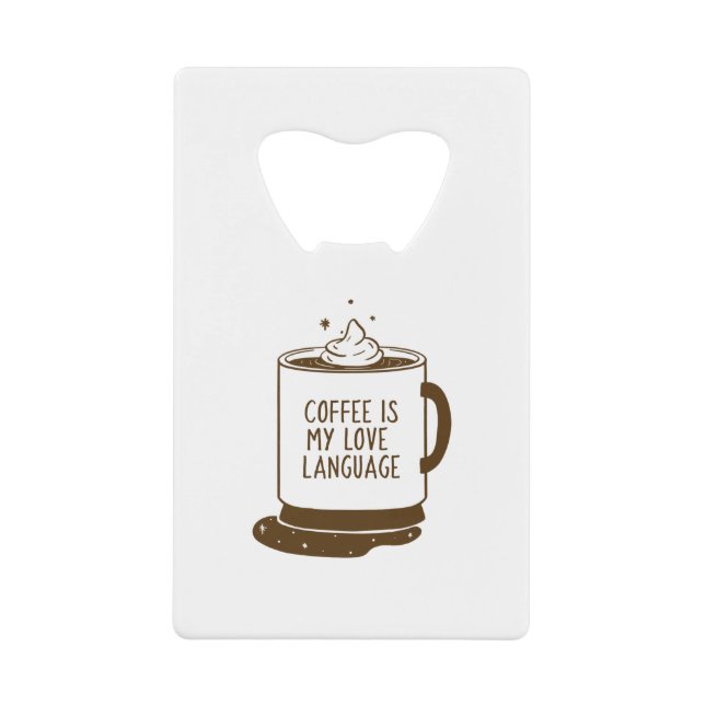 Le Café Est Ma Langue D'Amour (Devant)