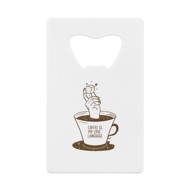 Le Café Est Ma Langue D'Amour (Devant)