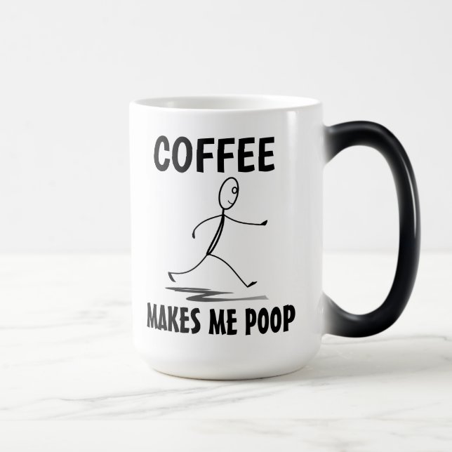 Le Café Me Fait Frouiller, FUNNY Coffee Mug (Droite)