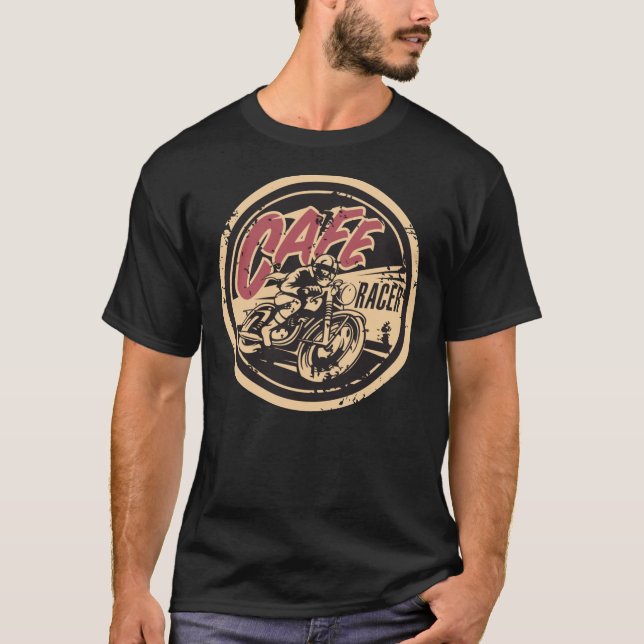 Le Café officiel Racer TV Logo T-Shirt classique (Devant)