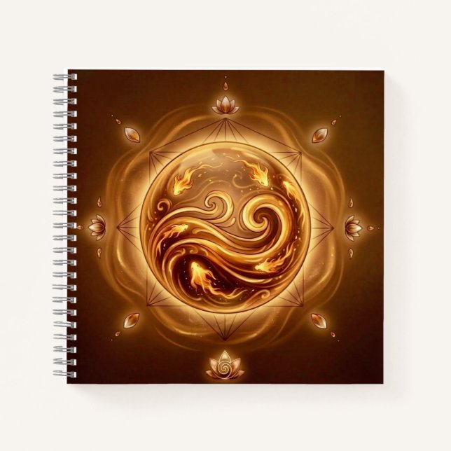 Le cahier de l'orbe de l'oracle de feu (Devant)