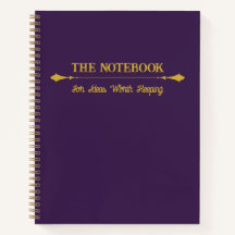 Le Cahier | Journal Minimaliste Royal Plum Or