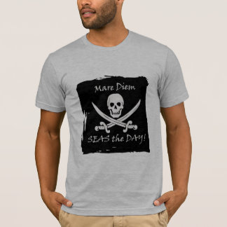 Le calembour drôle de pirate saisissent le T-shirt