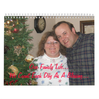 Le calendrier 2009 de famille de Lewis