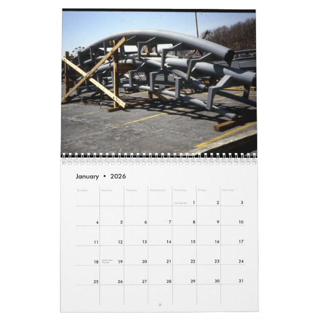 Le calendrier de construction de tire-bouchon (Jan 2026)
