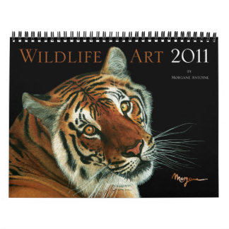 Le calendrier de l'Art de la faune 2011 par Morgan