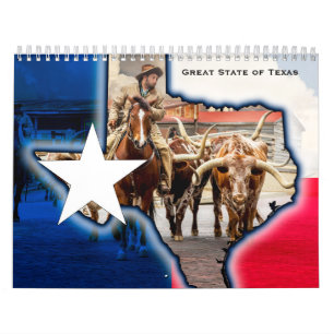 Le calendrier de l'état du Texas