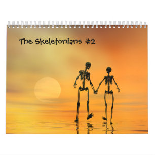 Le calendrier de no. 2 de Skeletonians