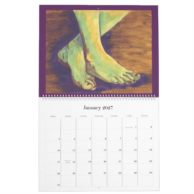 Le calendrier de Ron (Jan 2027)