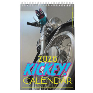 Le calendrier mural officiel Kickey 2026 !
