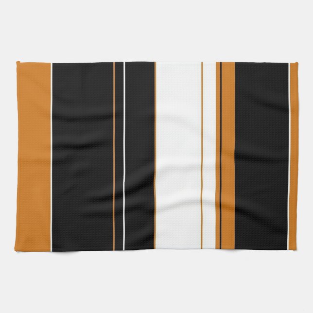 Le calicot barre la serviette de cuisine (Horizontal)