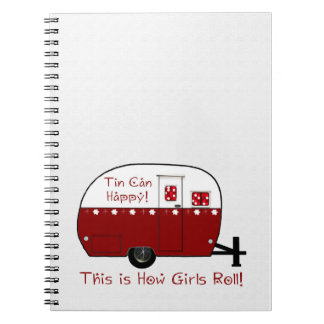 Le campeur rouge vintage du CARNET | | le