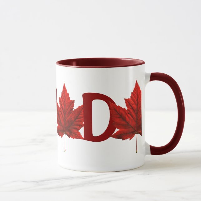 Le Canada met en forme de tasse la tasse de (Droite)