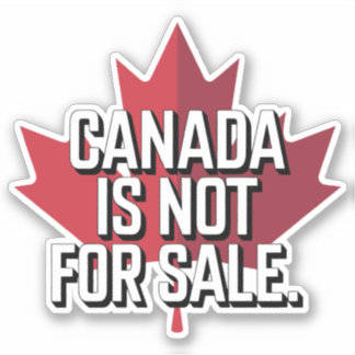 Le Canada n'est pas à vendre Sticker