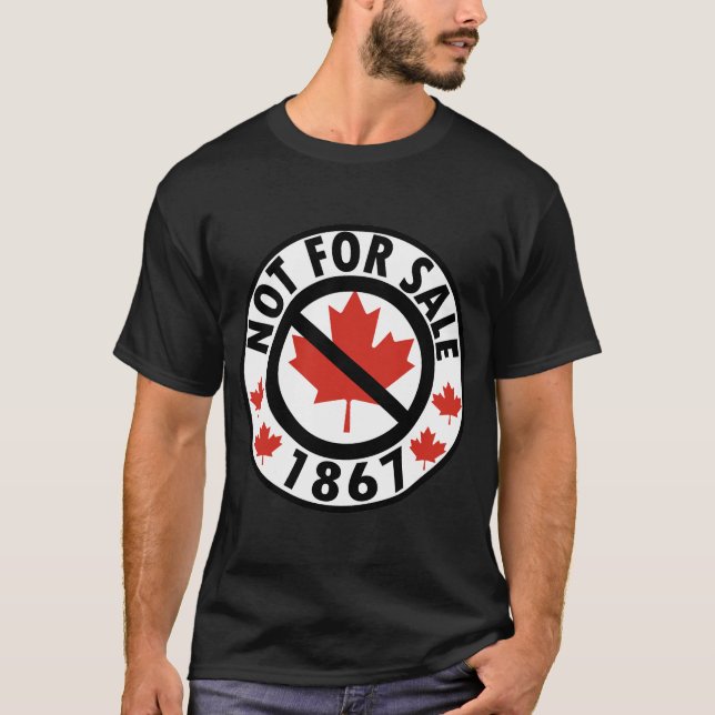 le canada n'est pas à vendre T-shirt (Devant)