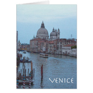 Le canal grand au crépuscule